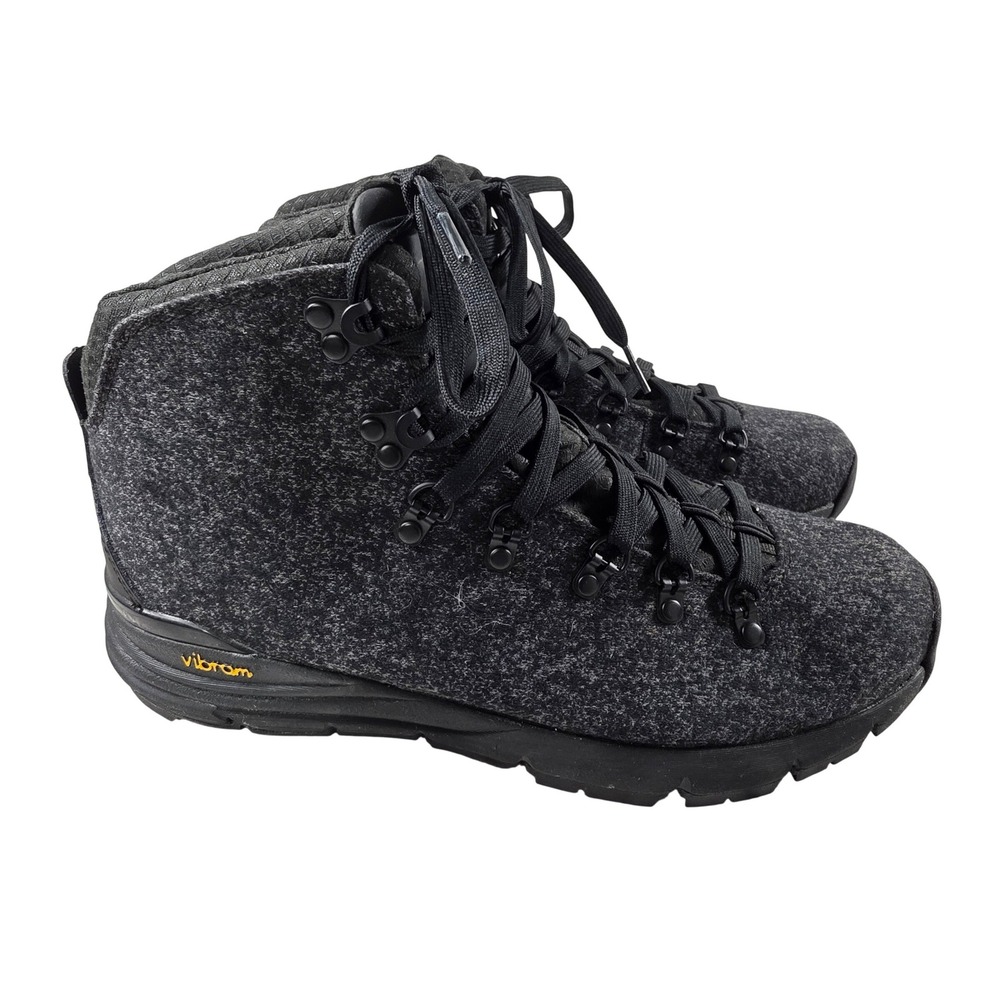 Danner Mountain 600 EnduroWeave 4.5" Black Hiking Boots Mens 9 62281 Vibram